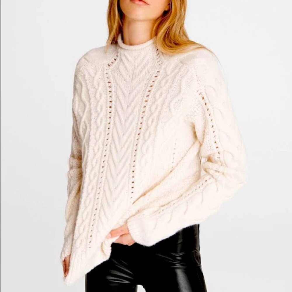 Rag & Bone Ariel Alpaca Blend Mock Neck Sweater